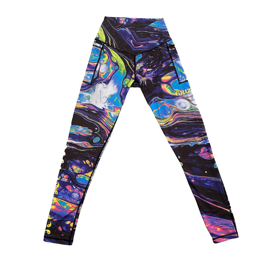 Griz Merch Summer Nova Activewear Crossover Waist Leggings Gifts For DJ Fans Gifts For Besties-1