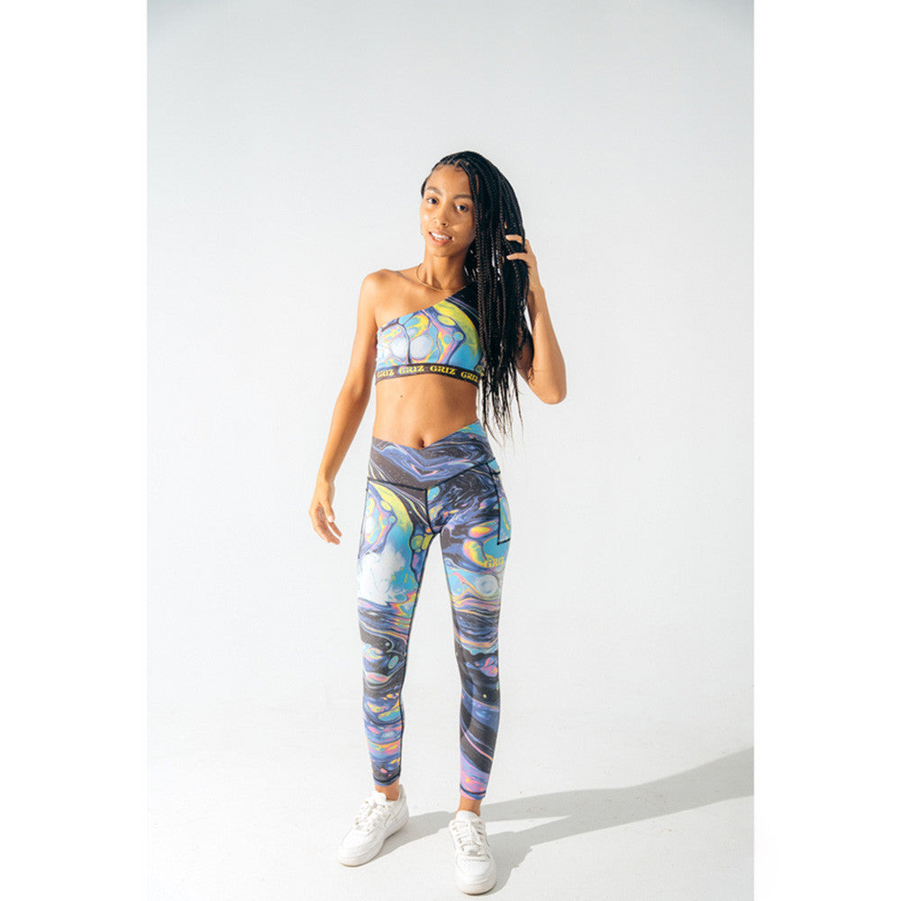 Griz Merch Summer Nova Activewear One-Shoulder Sports Bra DJ Fans Gifts Gifts For Besties Griz Merch Summer Nova Activewear One-Shoulder Sports Bra DJ Fans Gifts Gifts For Besties