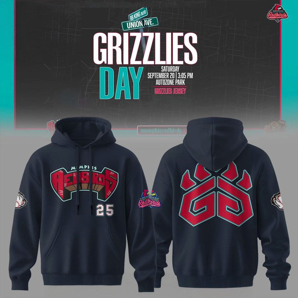 Grizzlies Day Memphis Grizzlies Hoodie Memphis Grizzlies Merch Basketball Enthusiast Gifts-1