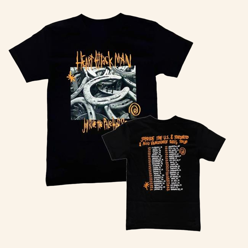 Heart Attack Man Merch Joyride The Pale Horse Tour T-Shirt Music Gift Ideas For Guys-1