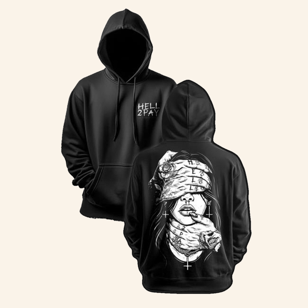 Hell 2 Pay Hoodie Ink Poisoning Apparel Merch Birthday Gift Ideas For Girlfriend-1