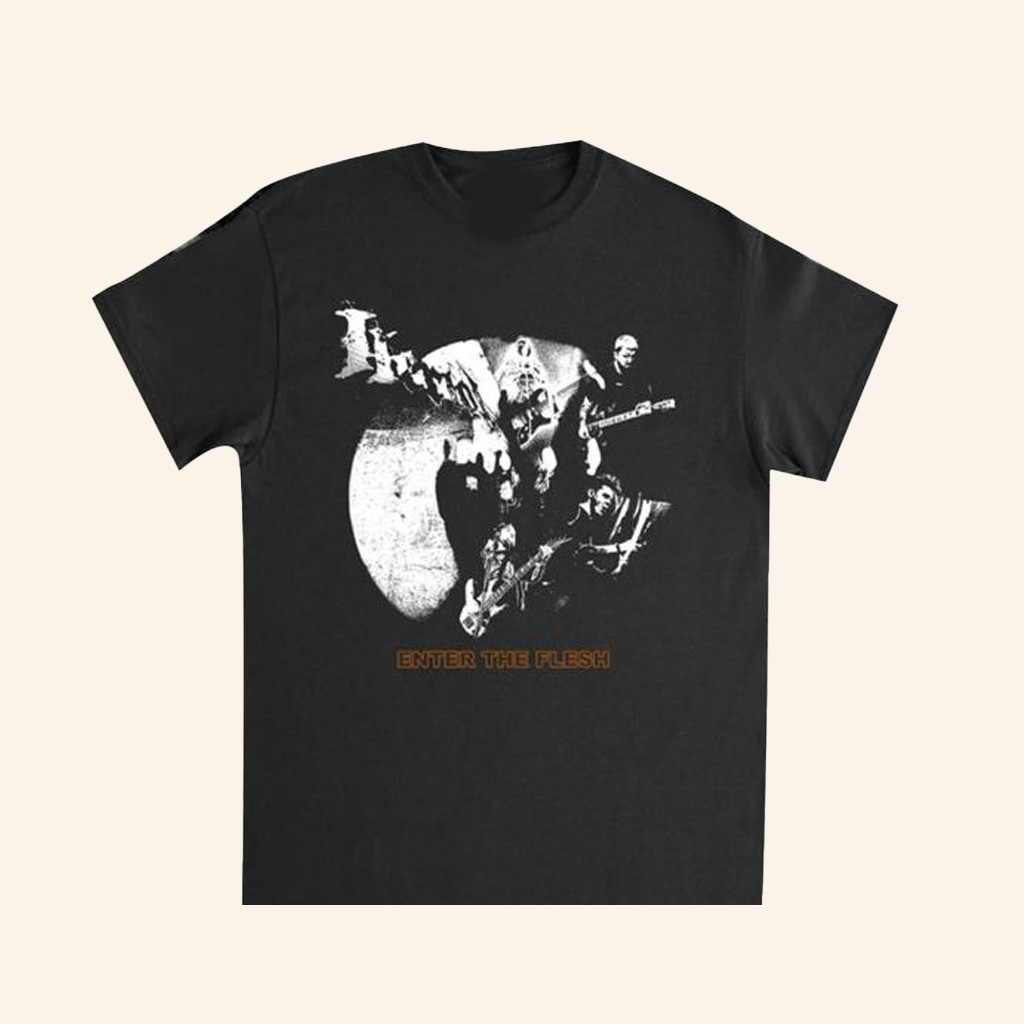 Heriot Metal Merch Enter The Flesh T-Shirt Best Gifts For Dad-1