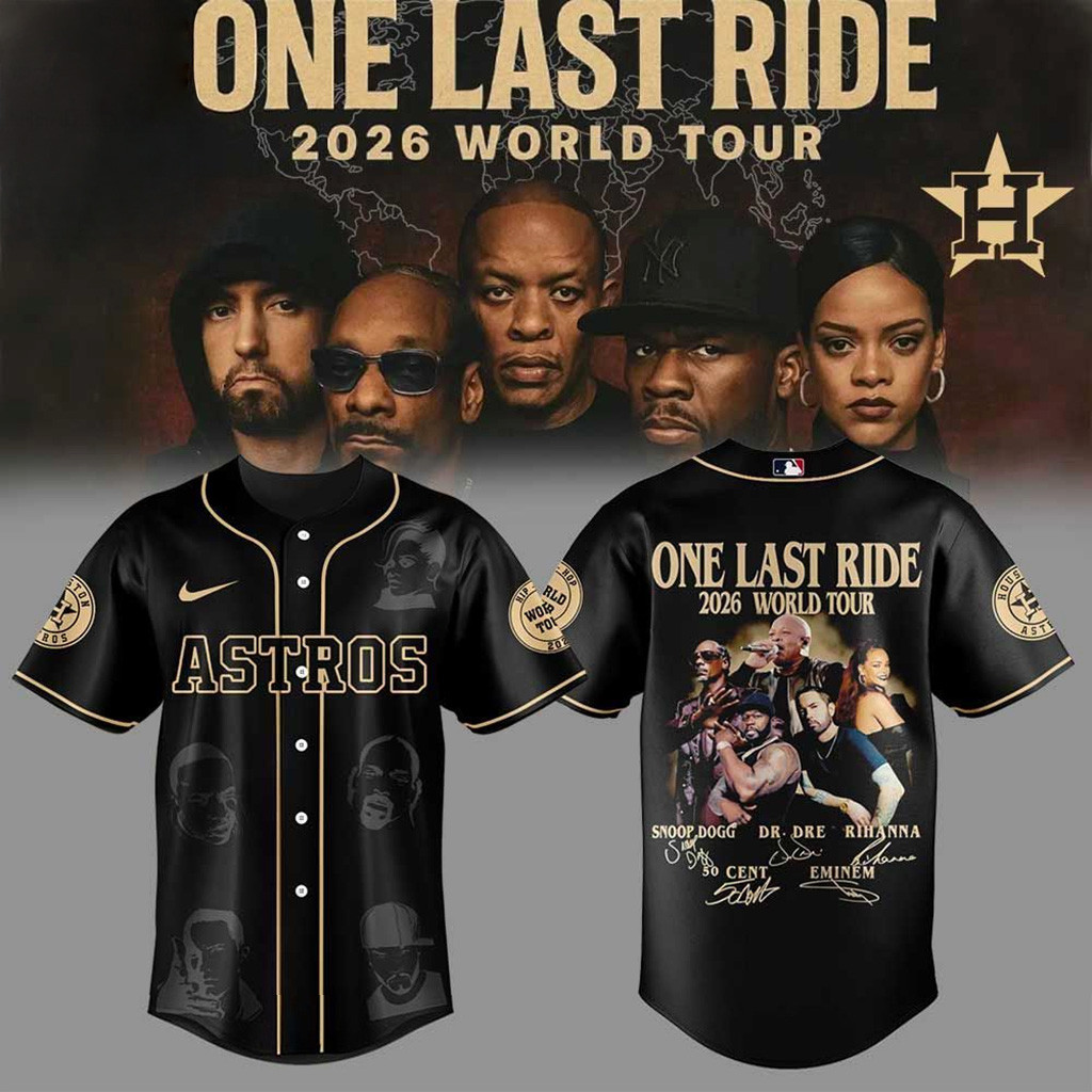 Houston Astros One Last Ride 2026 World Tour Jersey Houston Astros Merch Gift For Fans-1