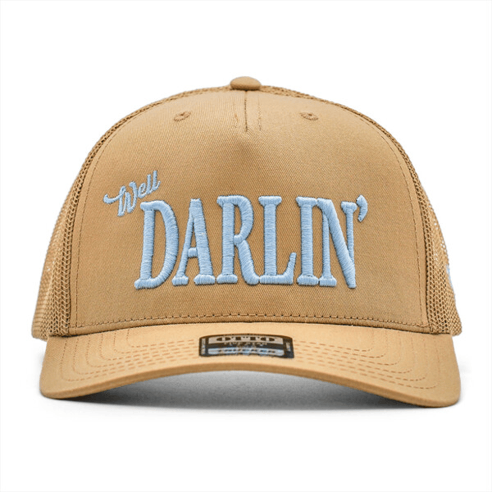 Hudson Westbrook Merch Well Darlin Trucker Hat Good Father's Day Presents Gifts For Fans-1