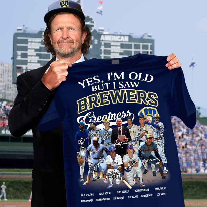 I Saw Brewers Greatness T-Shirt Milwaukee Brewers Merch Baseball Game Day Clothing Gifts-1