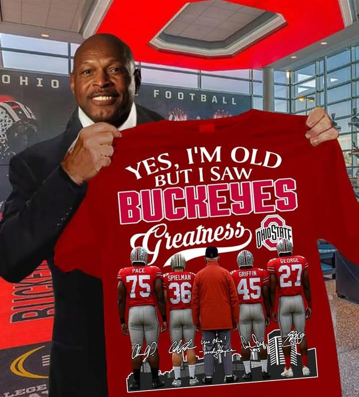 I Saw Buckeyes Greatness T-Shirt Ohio State Buckeyes Shirt Football Sports Day Clothing Gifts-1
