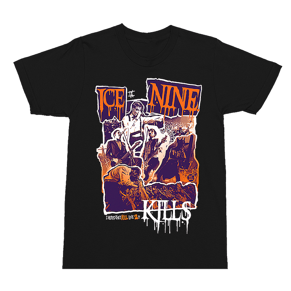 Ice Nine Kills Merch Shirt Dead Alive Vintage T-Shirt Ice 9 Kills Official Band Merch Gifts-1