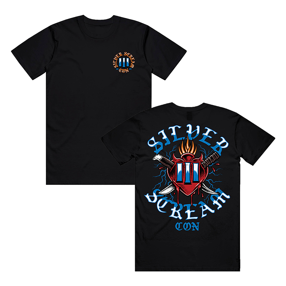 Ice Nine Kills Merch T-Shirt Silver Scream Con SSC III Sacred Heart T-Shirt Tour Merch-1 Ice Nine Kills Merch T-Shirt Silver Scream Con SSC III Sacred Heart T-Shirt Tour Merch-1