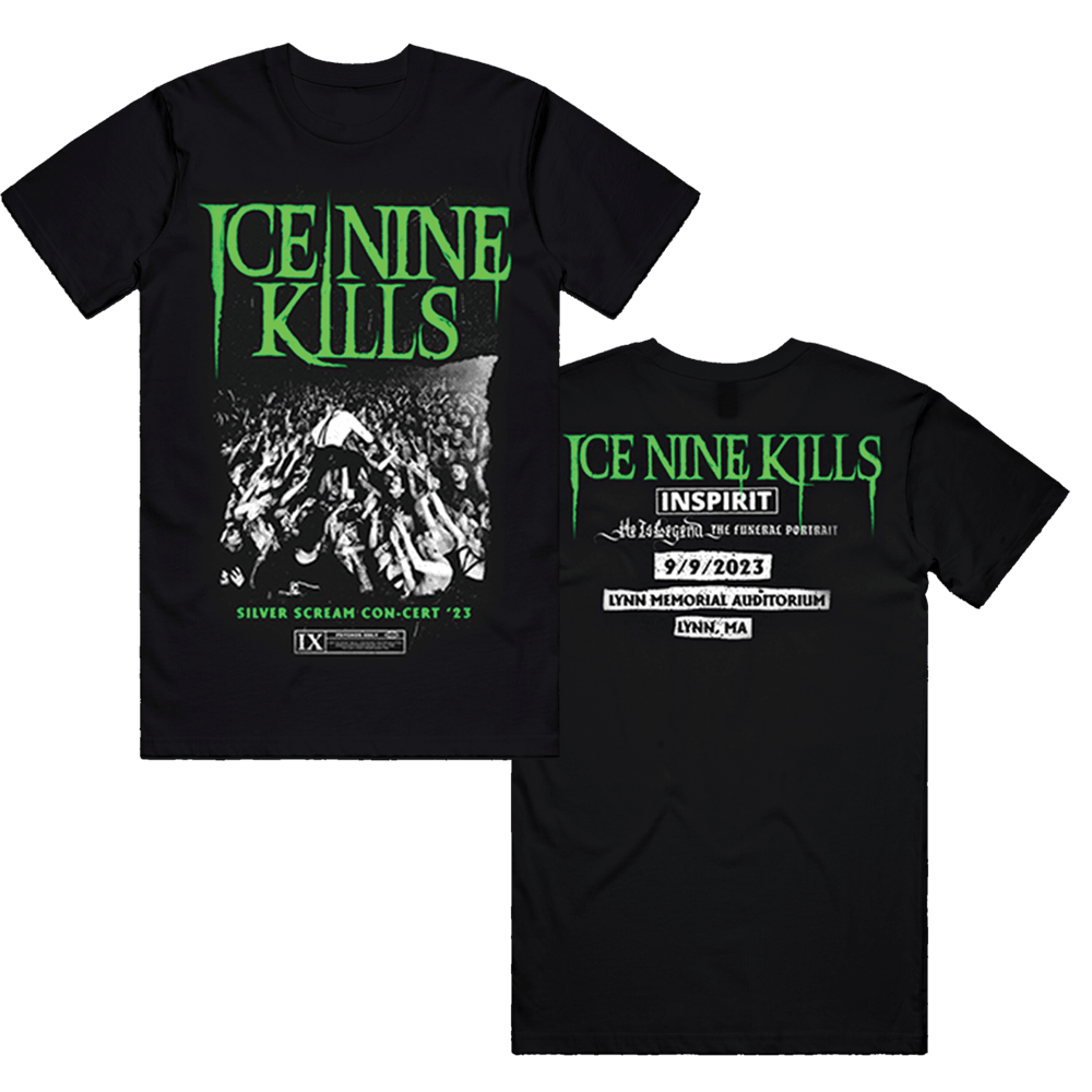 Ice Nine Kills Merch T-Shirt Silver Scream Concert Tee Ice 9 Kills Band Tour Merch-1 Ice Nine Kills Merch T-Shirt Silver Scream Concert Tee Ice 9 Kills Band Tour Merch-1