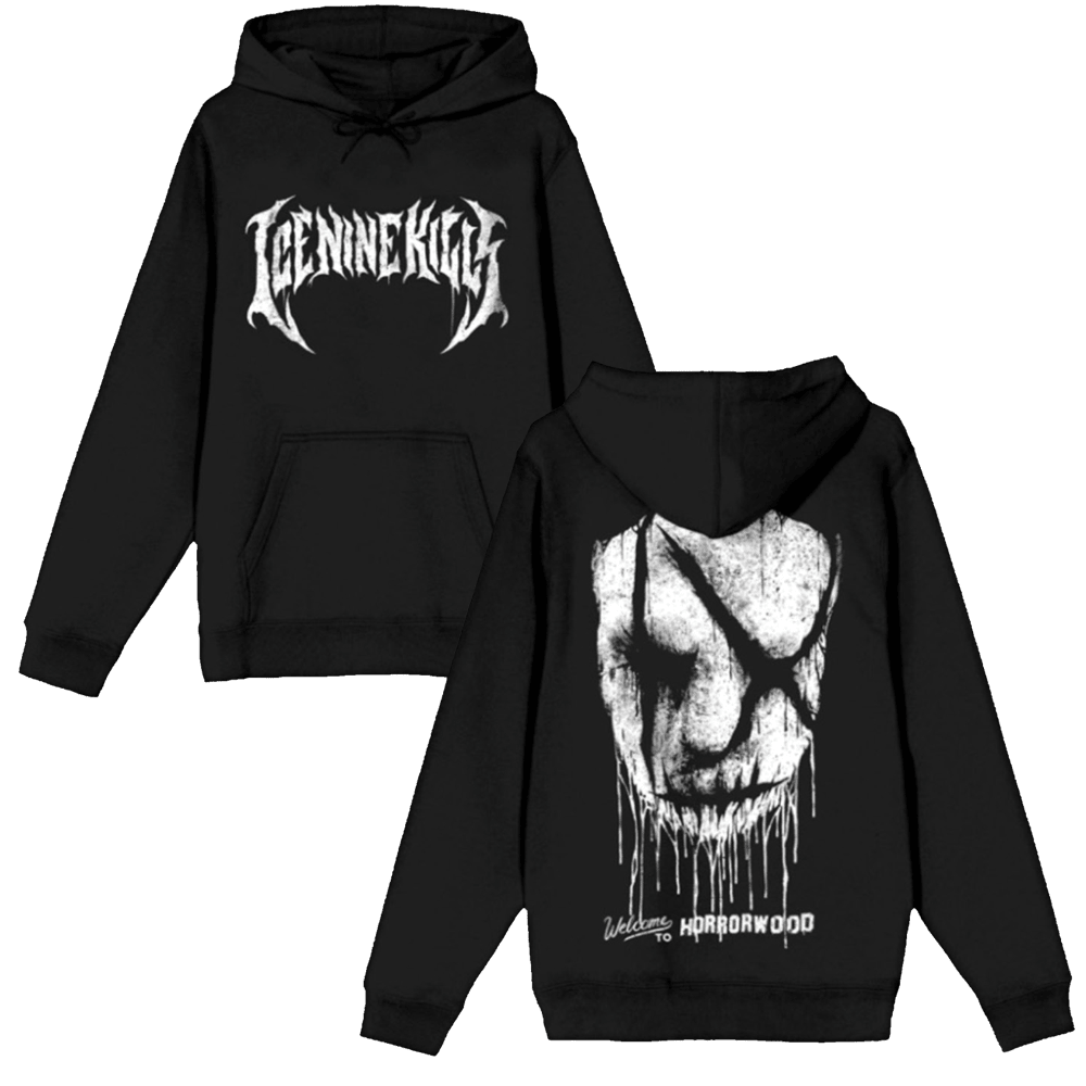Ice Nine Kills Welcome To Horrorwood Merch Silence Hoodie Ice 9 Kills Band Tour Merch-1
