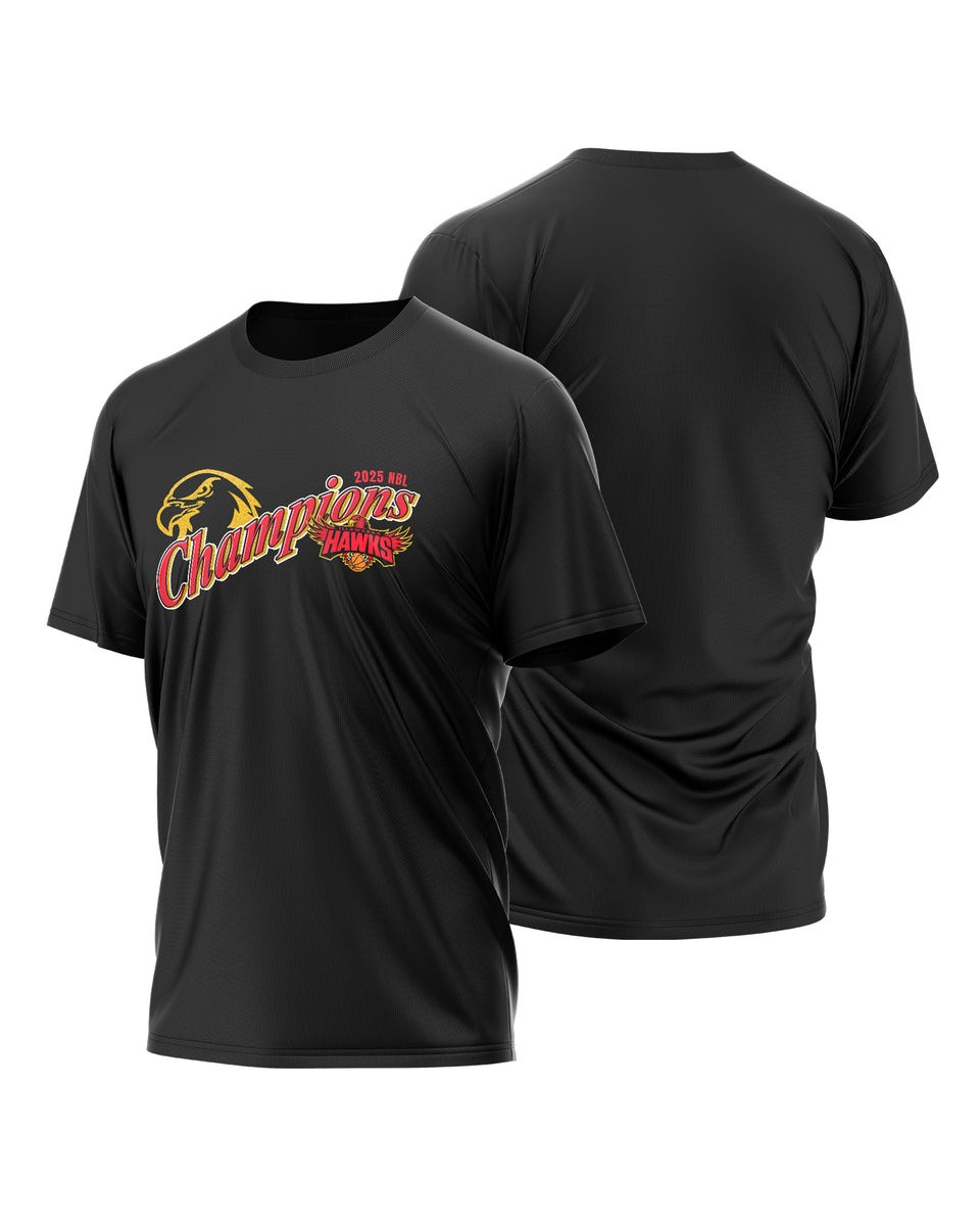 Illawarra Hawks NBL Champions 2025 T-Shirt National Basketball League Championship Fan Gifts-1