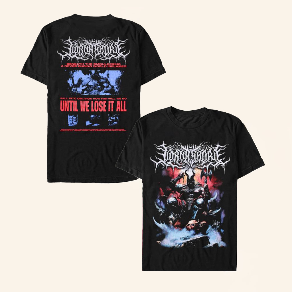 Impericon Merch Lorna Shore Death Dealer T-Shirt Best Birthday Gift For Husband-1