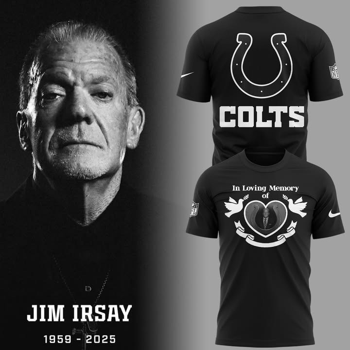 In Loving Memory Of Jim Irsay 1959 2025 T-Shirt RIP The Legacy Of Indianapolis Colts Legend-1 In Loving Memory Of Jim Irsay 1959 2025 T-Shirt RIP The Legacy Of Indianapolis Colts Legend-1