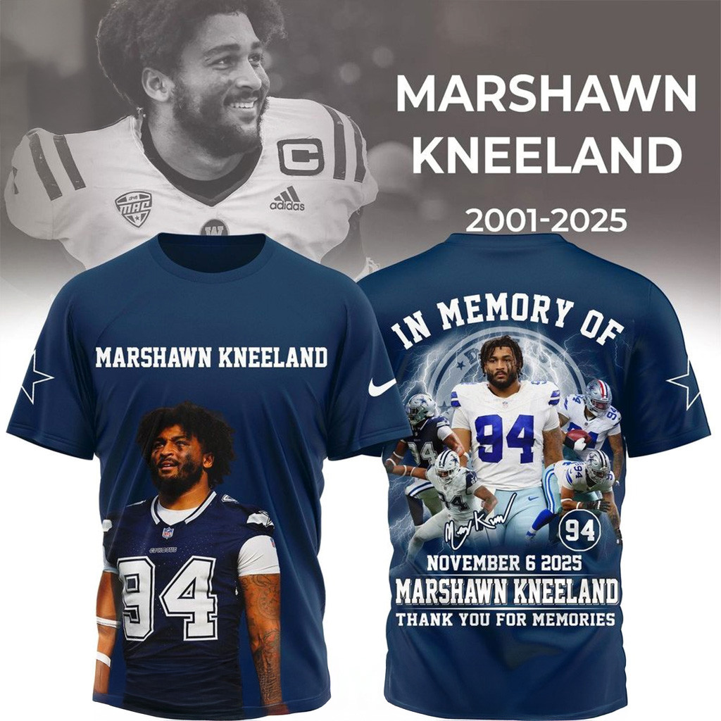 In Memory Of Nov 6 2025 Marshawn Kneeland Shirt Thank You For Memories Marshawn Kneeland Merch-1