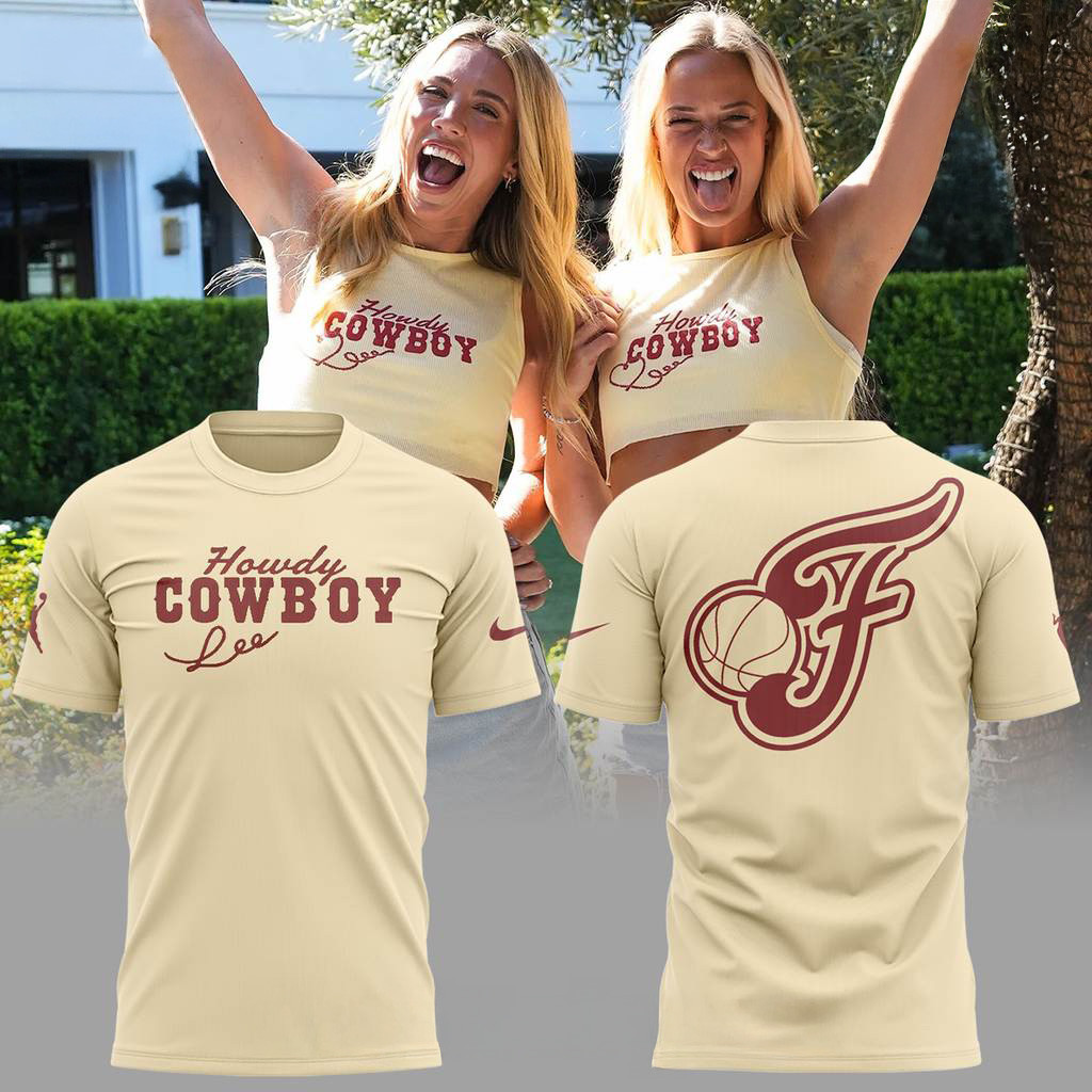 Indiana Fever Basketball Lexie Hull And Sophie Cunningham Howdy Cowboy T-Shirt Gifts For Fans-1