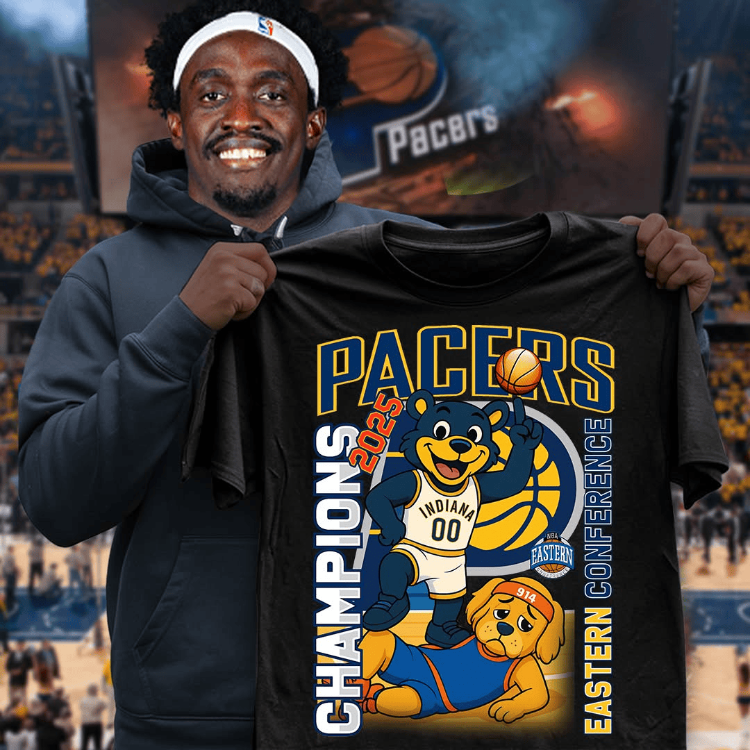 Indiana Pacers Eastern Conference Champions Finals 2025 T-Shirt NBA Merch Great Gifts-1