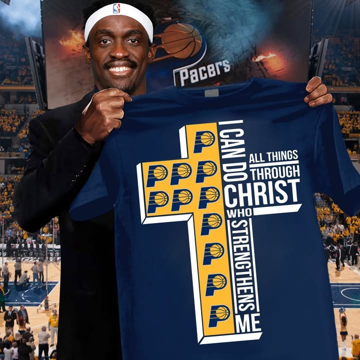 Indiana Pacers Faith T-Shirt I Can Do All Things Through Christ Who Strengthens Me Fan Gifts-1 Indiana Pacers Faith T-Shirt I Can Do All Things Through Christ Who Strengthens Me Fan Gifts-1