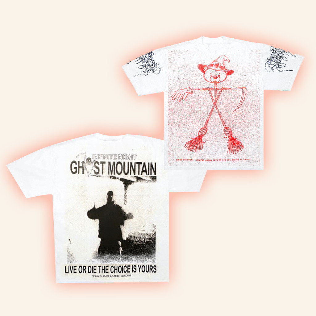 Infinitive Night Ghost Mountain T-Shirt Farmer's Daughter Merch Gifts For Brother-1