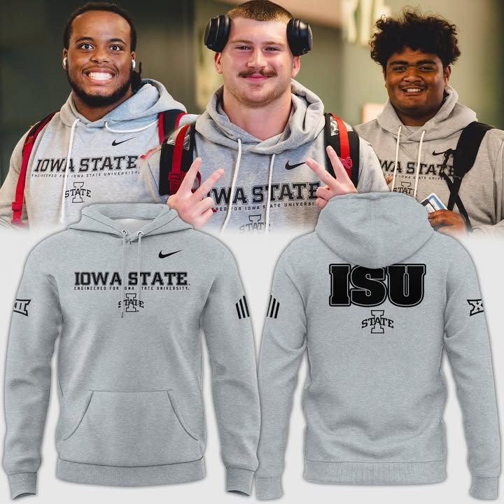 Iowa State Cyclones Football Merch Hoodie 2025 ISU Hoodie Fan Merch Clothing Gifts-1