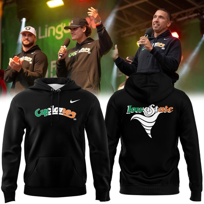 Iowa State Cyclones Hoodie Special New Old Wordmark Hoodie Fan Merch Unique Gift Ideas-1