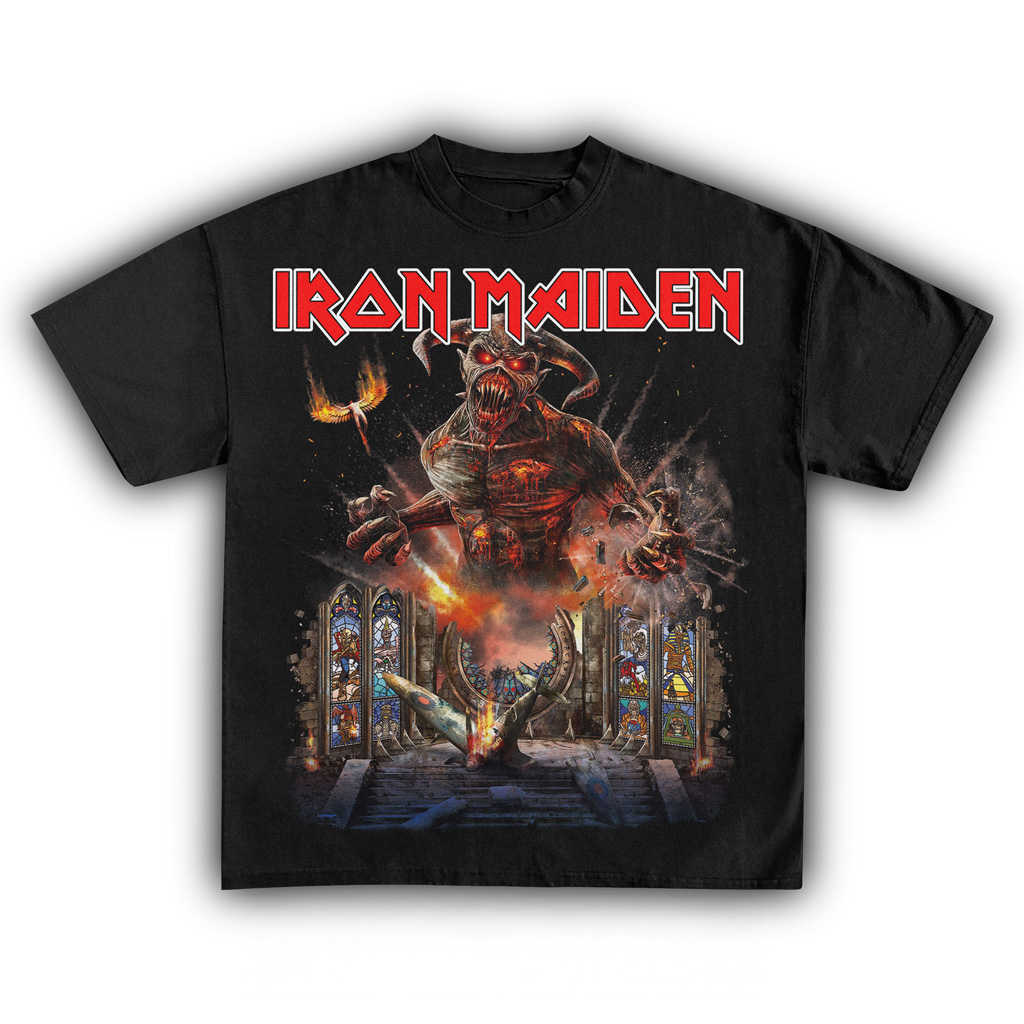 Iron Maiden Demon Eddie T-Shirt Iron Maiden Merch Unique Gifts For Music Lovers-1
