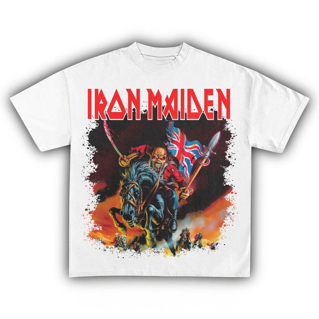 Iron Maiden Hell On Earth T-Shirt Iron Maiden Merch For Fans Christmas Gifts For Men-1