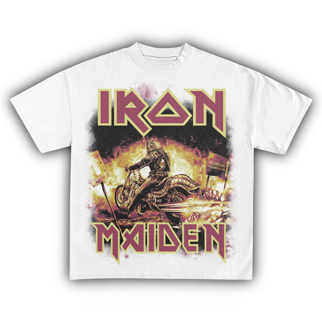 Iron Maiden T-Shirt Fan Merch Music Lover Gifts For Him-1