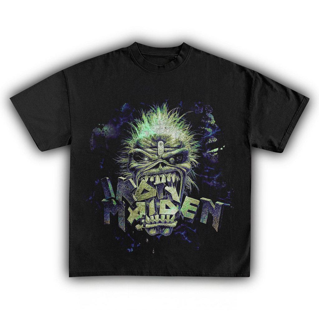 Iron Maiden Vintage T-Shirt Iron Maiden Merch Christmas Ideas For Husband-1