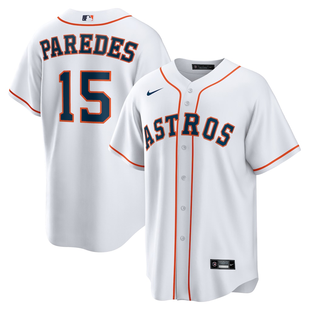 Isaac Paredes Houston Astros Nike Home Replica Jersey - White-1