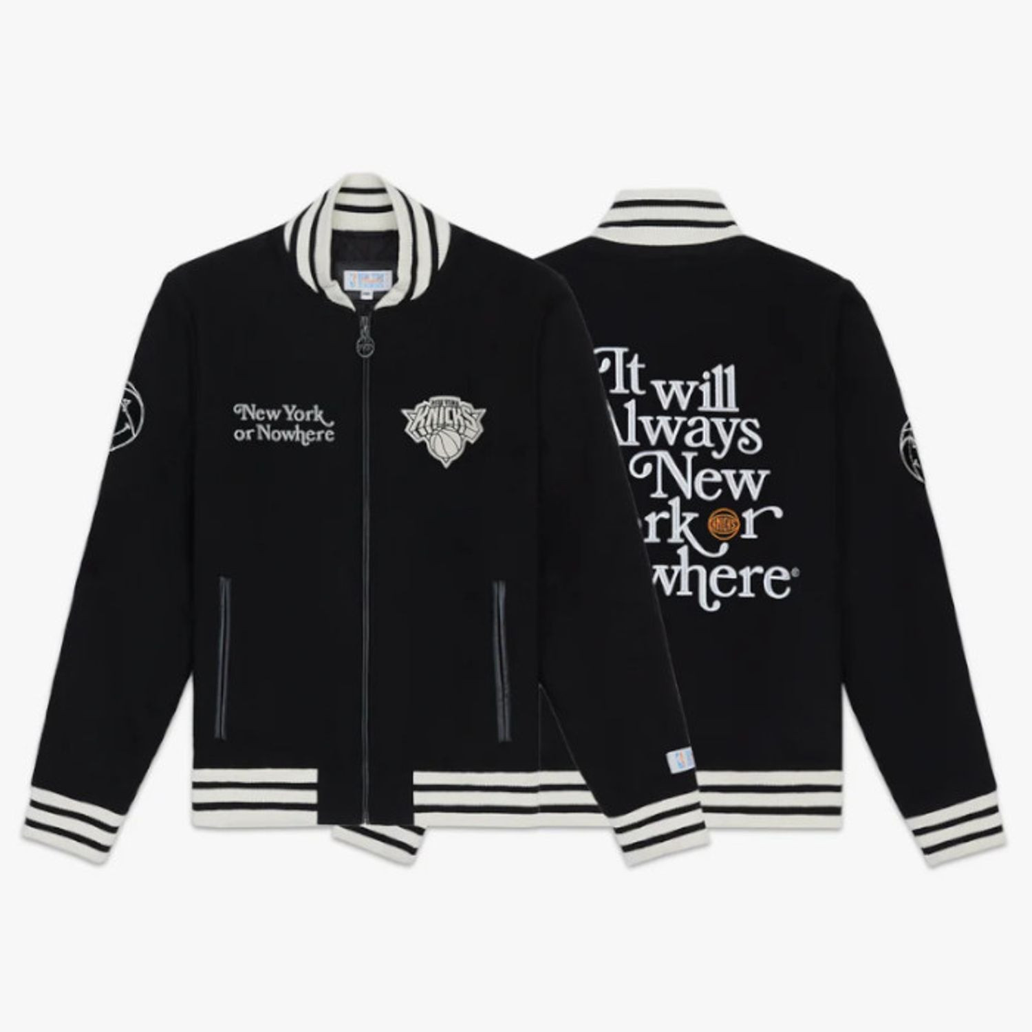 It Will Always New York or Nowhere Bomber Jacket Unique Best Gifts For NY Knicks Fans-1