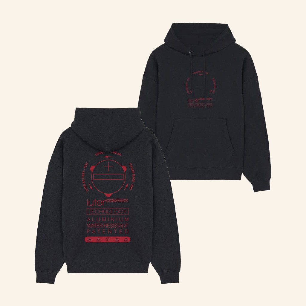 Iuter Merch Patented Hoodie Black Gifts For Boyfriend-1