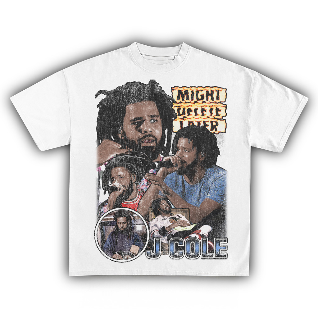 J Cole Might Delete Later White T-Shirt Fan Merch Christmas Ideas For Husband-1