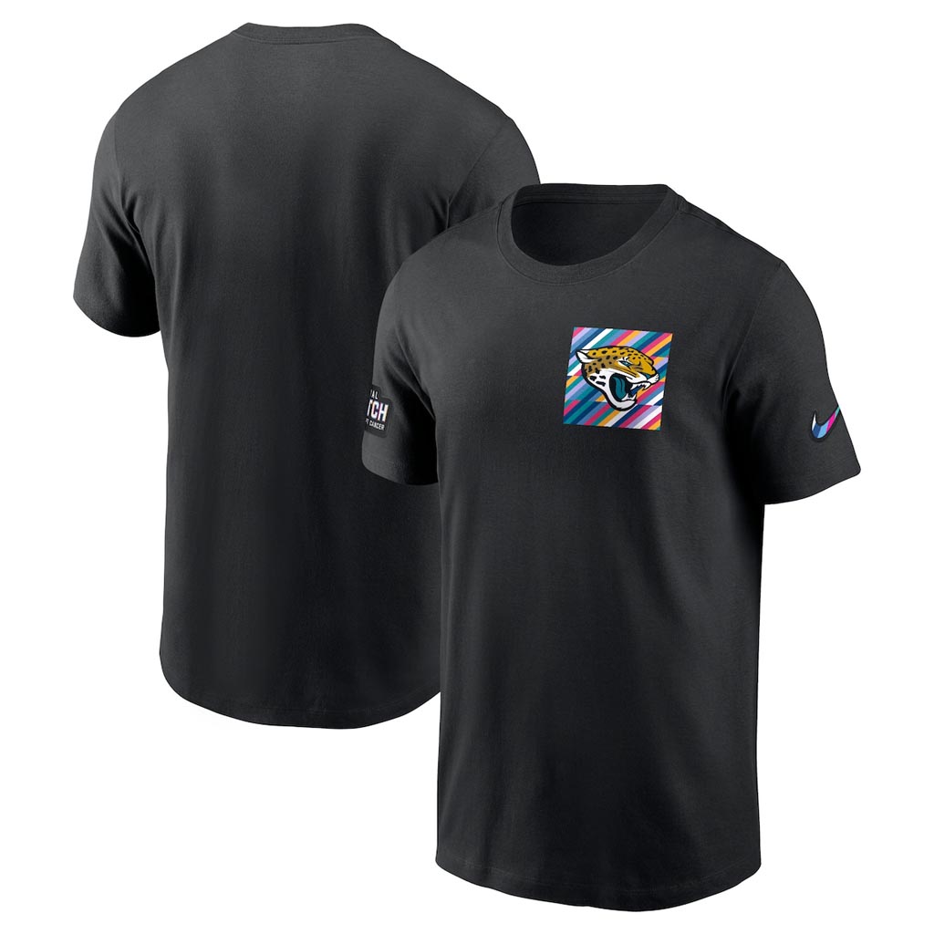 Jacksonville Jaguars Crucial Catch NFL T-Shirt 2025 Rainbow Jaguars Merch Gift For Brother-1
