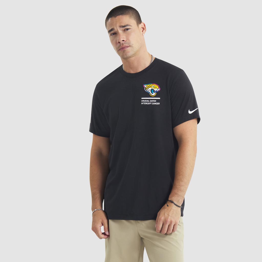 Jacksonville Jaguars Crucial Catch NFL T-Shirt 2025 Rainbow Jaguars Merch Gift For Fan-1