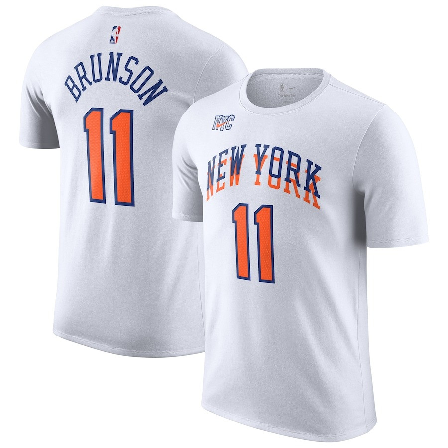 Jalen Brunson Shirt New York Knicks Nike 2024 25 City Edition Name & Number T-Shirt Gifts-1 Jalen Brunson Shirt New York Knicks Nike 2024 25 City Edition Name & Number T-Shirt Gifts-1