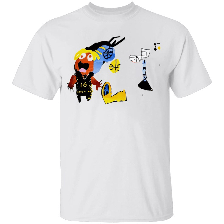 James Johnson Drawing T-Shirt Funny Indiana Pacers NBA Basketball Fan Merch Gifts Unique-1