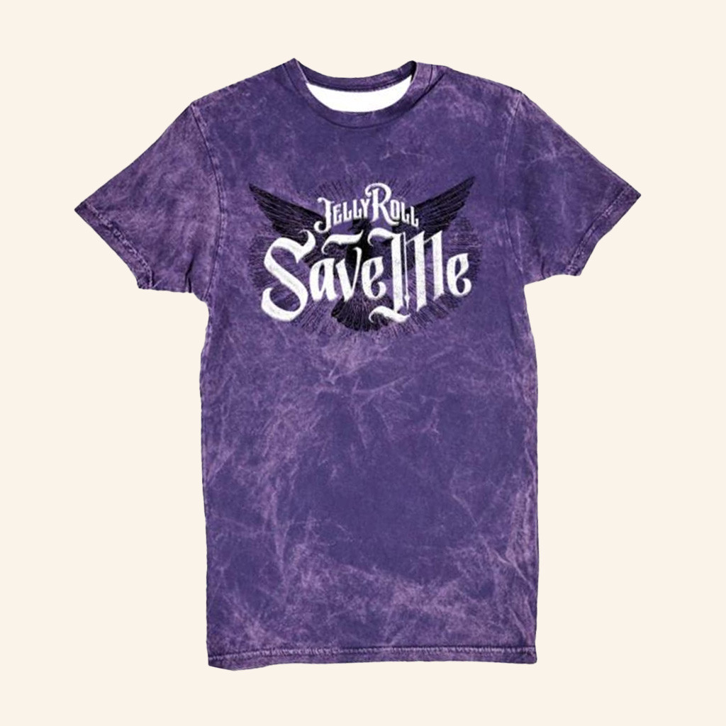 Jelly Roll 615 Merch Dove Glow Save Me T-Shirt Music Related Gifts For Guys-1