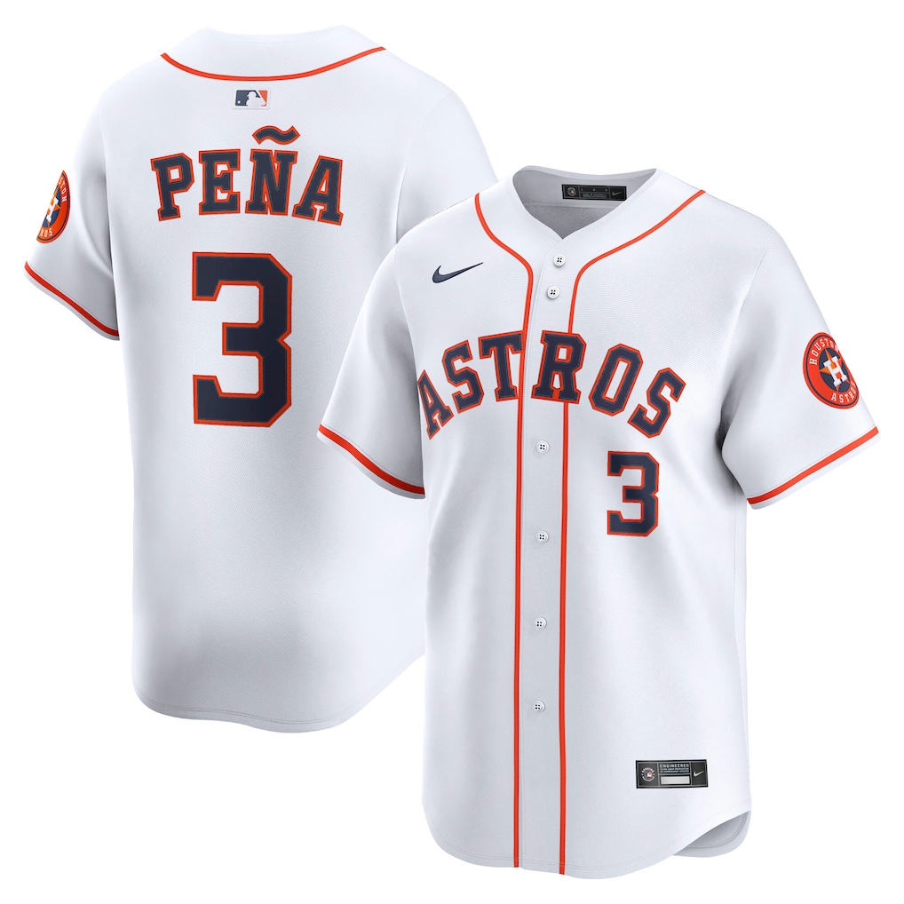 Jeremy PeÃ±a Houston Astros Nike Home Limited Player Jersey - White-1