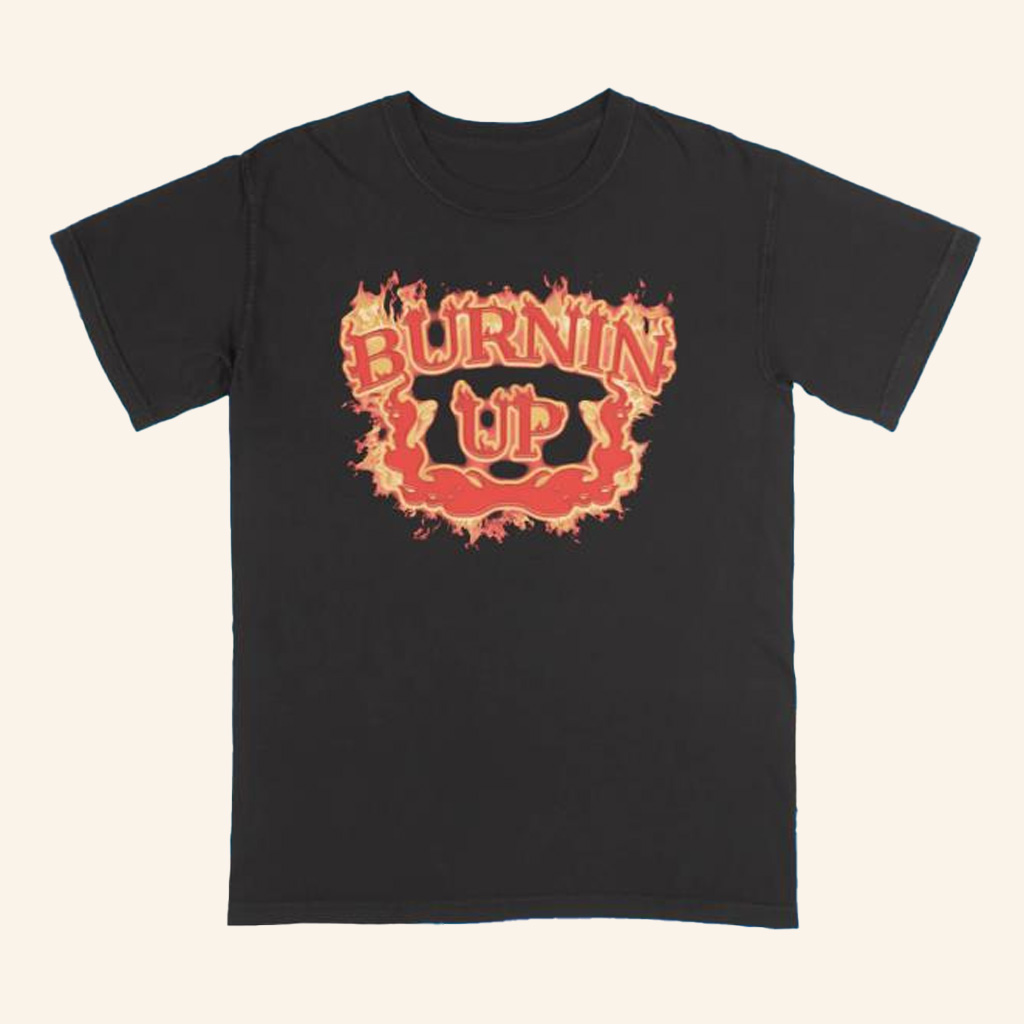 Jonas Brothers Merch Burnin Up Shirt Gifts For Pop Band Fans-1