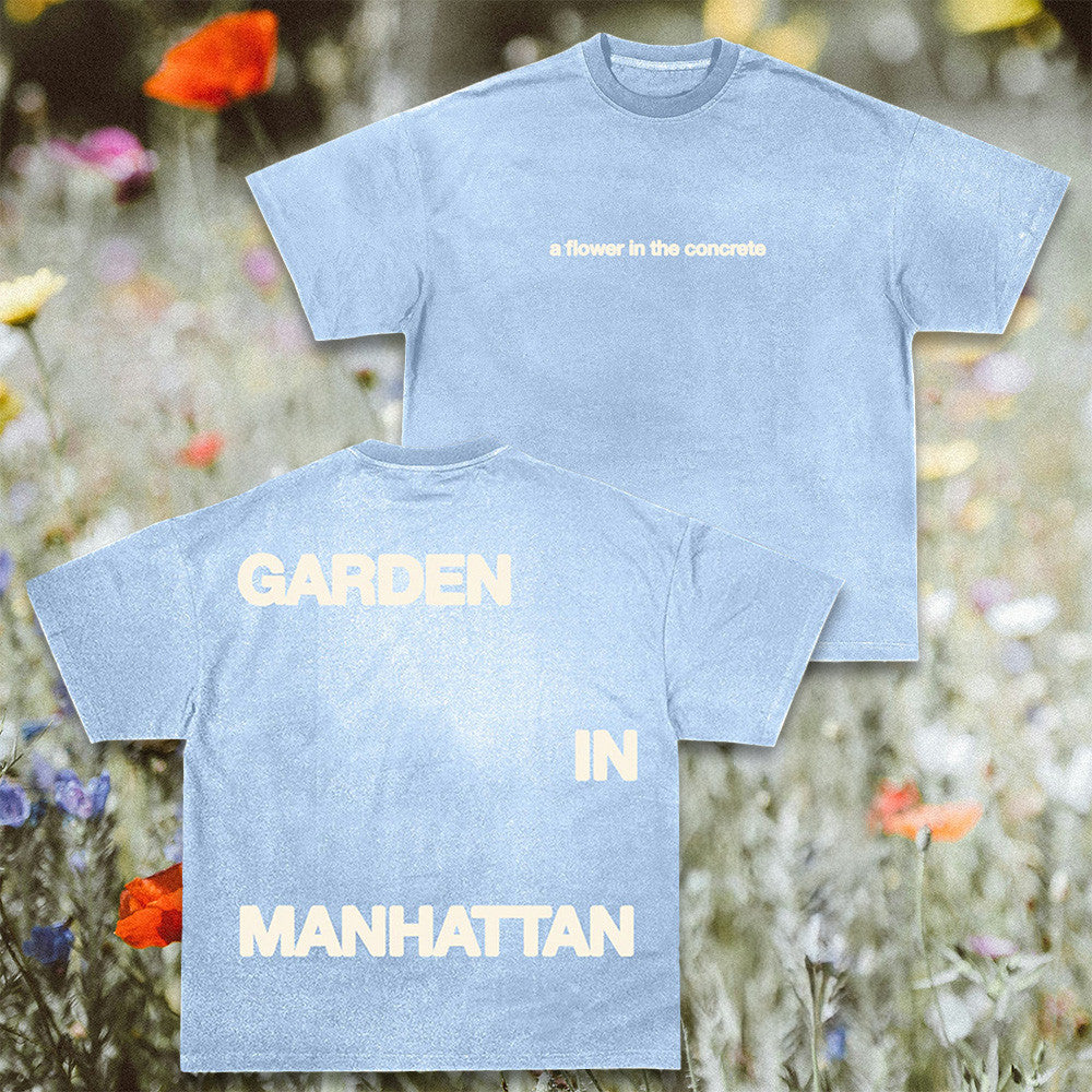 Josiah Queen Merch Garden In Manhattan Light Blue T-Shirt Mother's Day Gifts For Mom-1