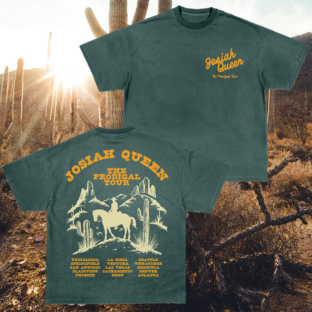Josiah Queen Merch Josiah Queen The Prodigal Tour T-Shirt Mother's Day Gifts For Wife-1