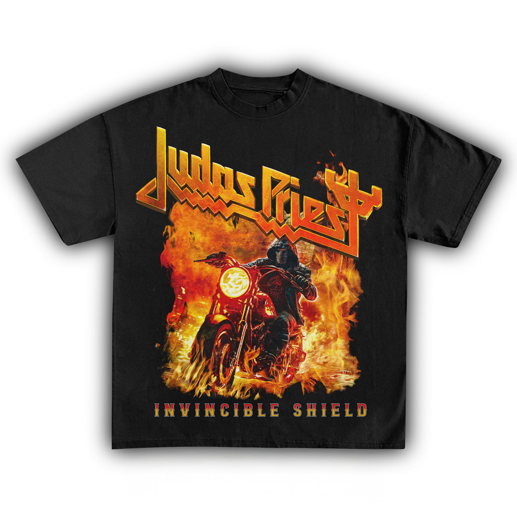 Judas Priest Invincible Shield T-Shirt Fan Merch Christmas Gifts For Boyfriend-1 Judas Priest Invincible Shield T-Shirt Fan Merch Christmas Gifts For Boyfriend-1