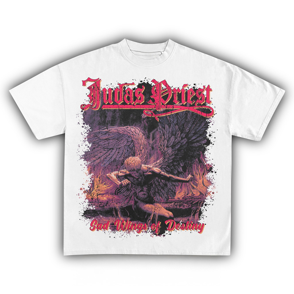Judas Priest Sad Wings Of Destiny T-Shirt Fan Merch Christmas Gifts For Fans-1