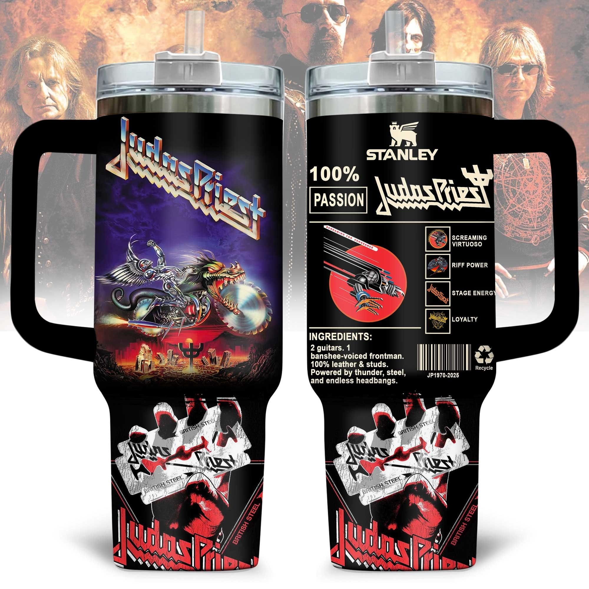 Judas Priest Tumbler Merchandise Best Gifts For Judas Priest Lovers Fans-1