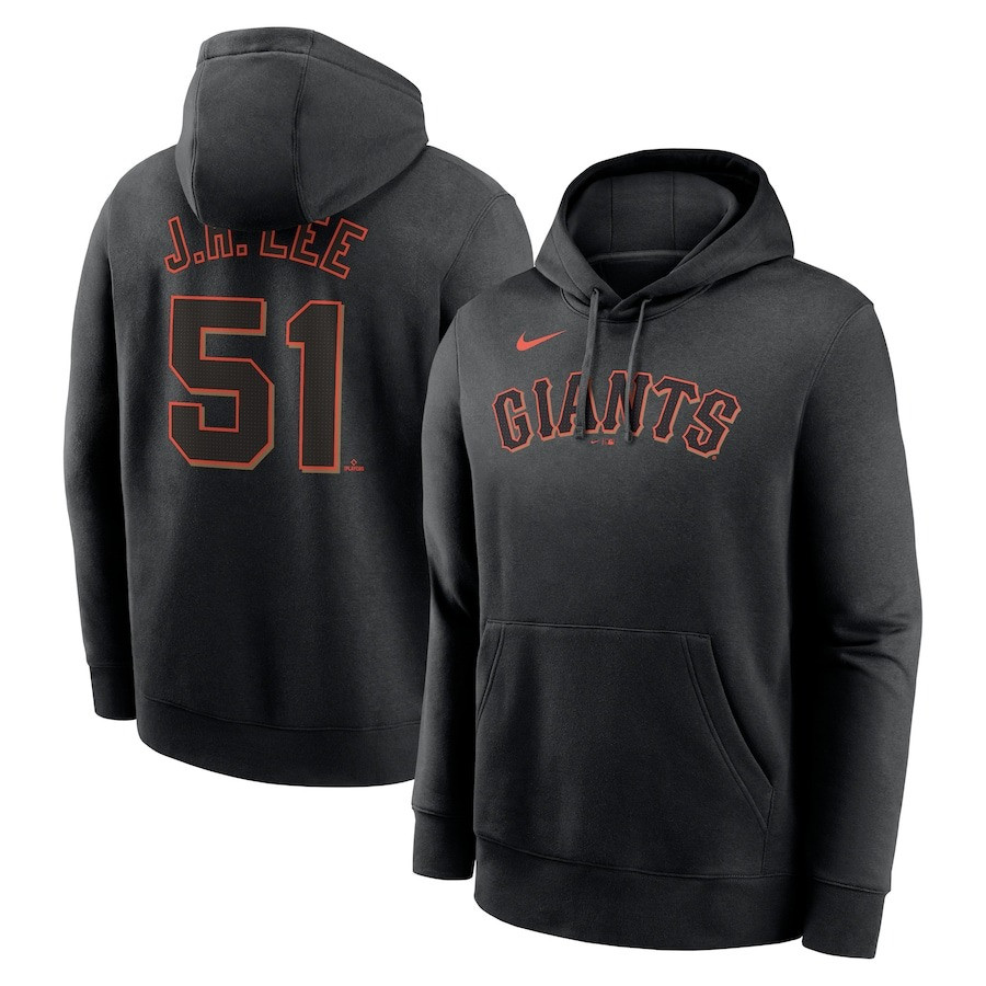 Jung Hoo Lee Hoodie SF San Francisco Giants Name And Number Club Pullover Hoodie Fan Merch-1