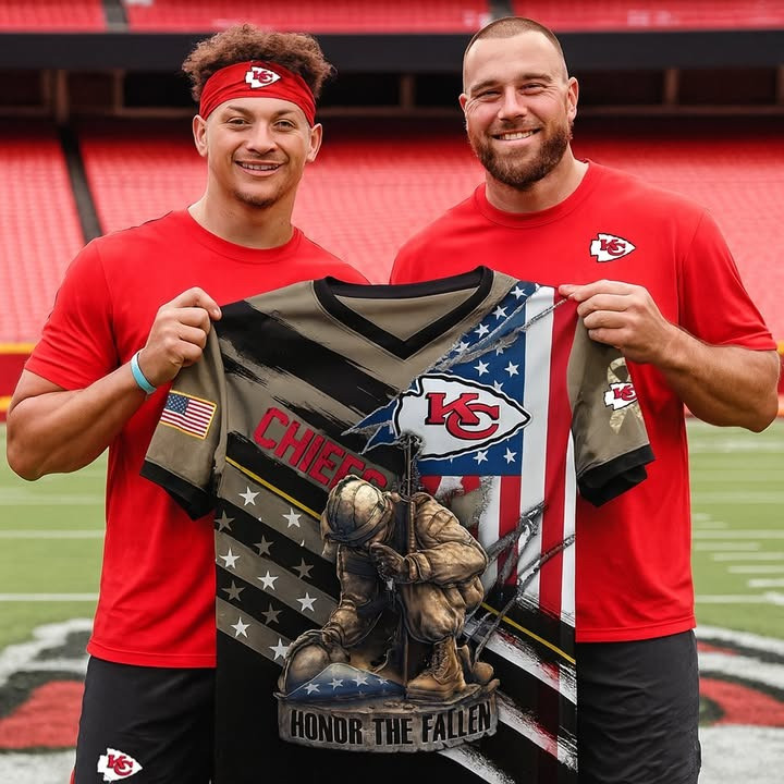 Kansas City Chiefs Honor The Fallen Jersey Chiefs Merch Football Fans Gifts For Veteran-1