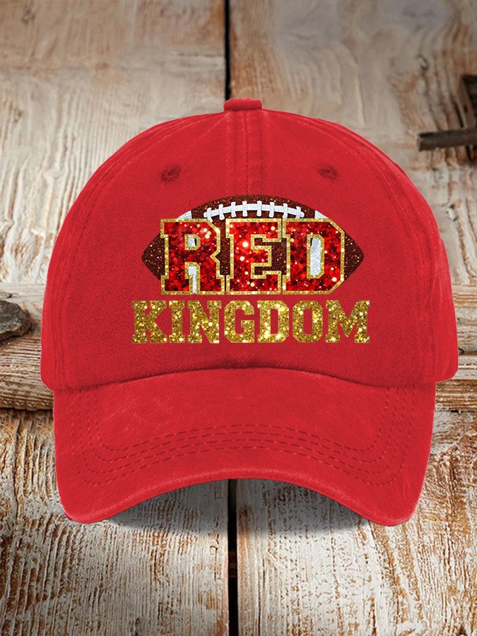 Kansas City Chiefs Red Kingdom Hat 3D Print Football Game Day Merch Gifts For Chiefs Fans-1