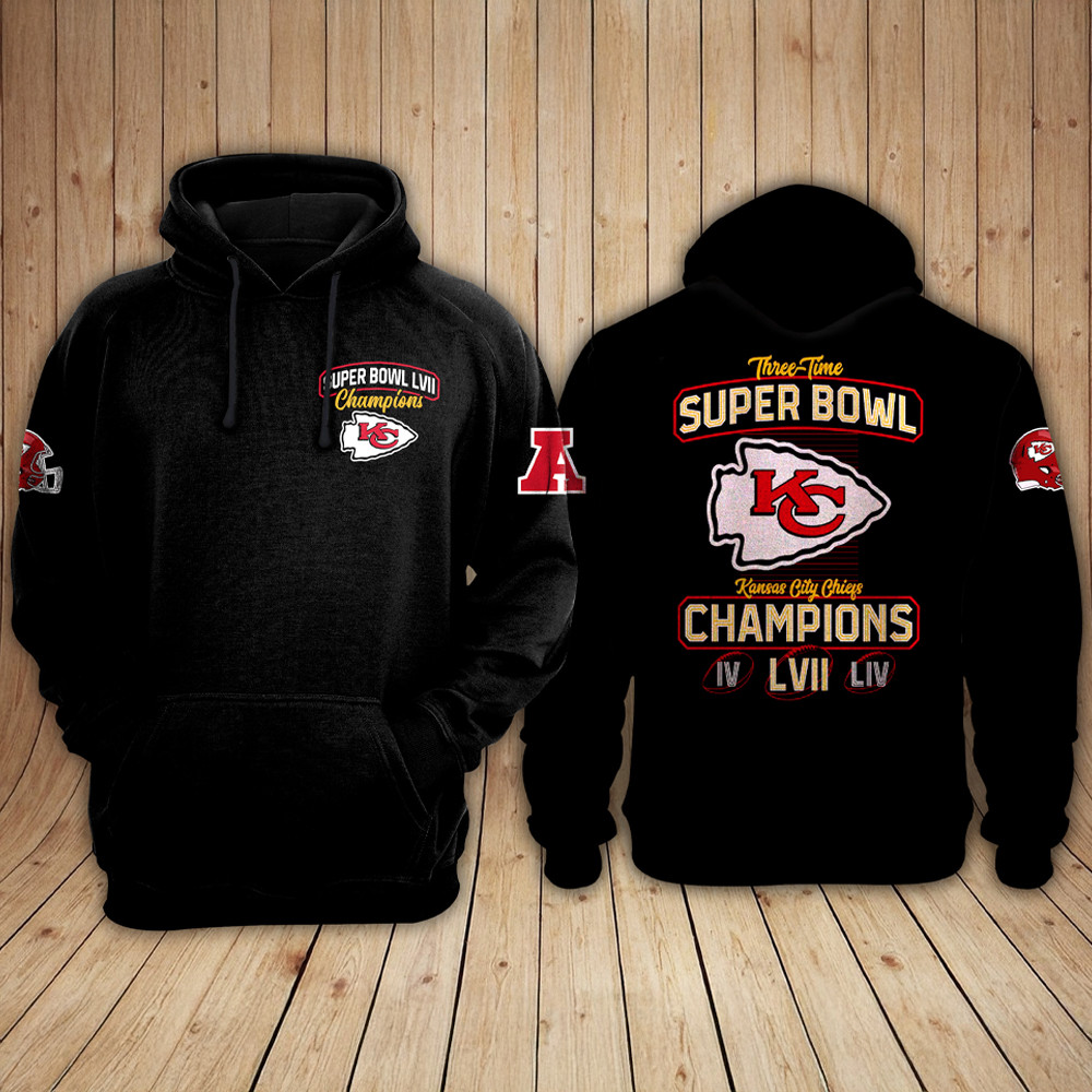 Kansas City Chiefs Super Bowl LVII Hoodie Best Football Gifts-1
