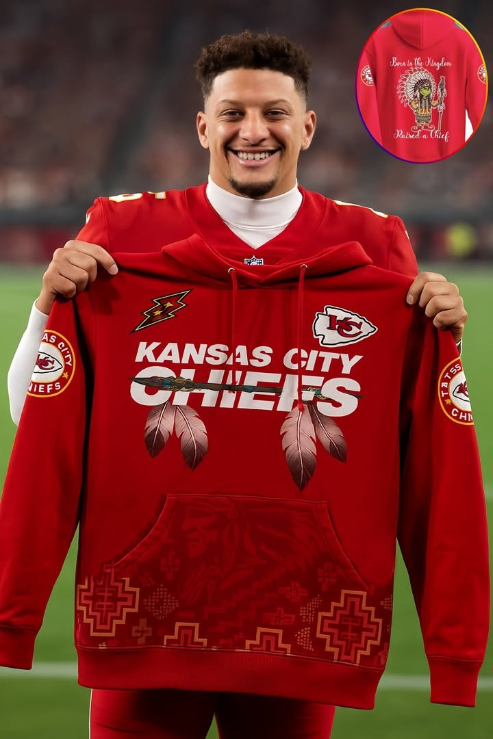 Kansas City Chiefs X Native American Hoodie Chiefs Merch Gift Ideas For Football Lovers-1