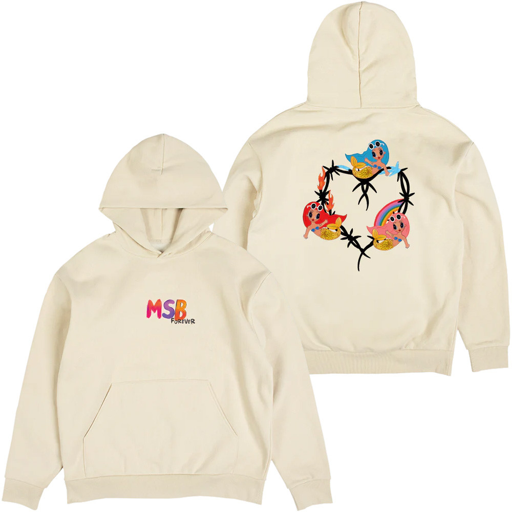 Karol G Merch Tan Hoodie MSB Forever Karol G Concert Tour Merch Fan Apparel Gift Ideas-1